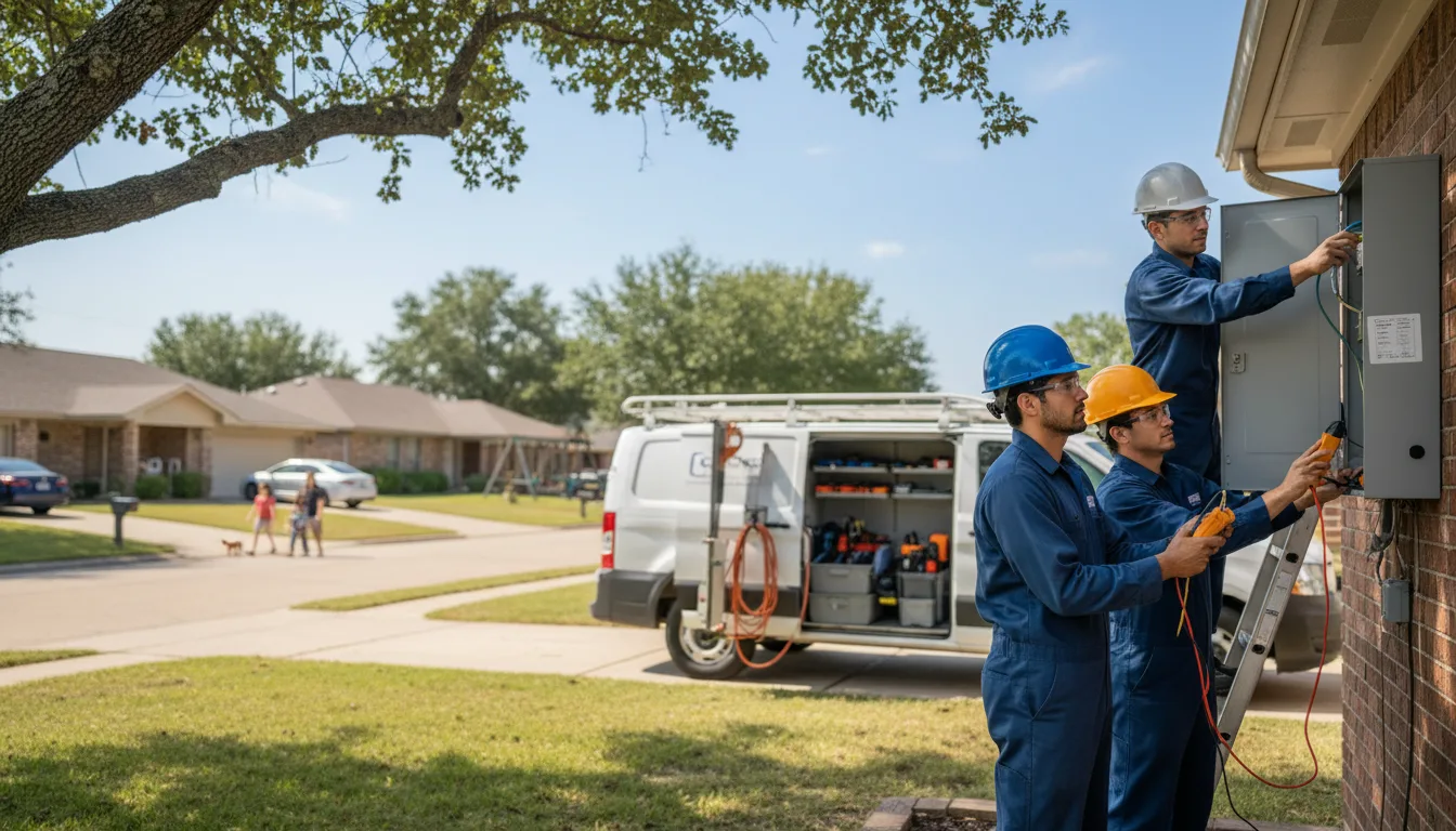 Certified electrician providing emergency electrical services in Decker, MI
